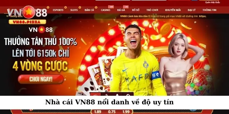 Nhà cái nổi danh về độ uy tín