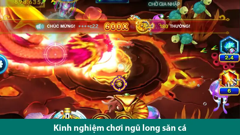 Trải nghiệm game bắn cá Ngũ Long đỉnh cao cùng các kinh nghiệm săn boss đơn giản